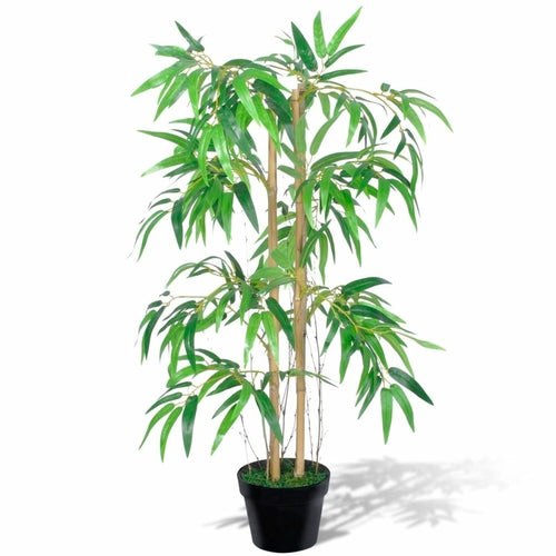 Artificial Bamboo Plant "Twiggy" with Pot 35"