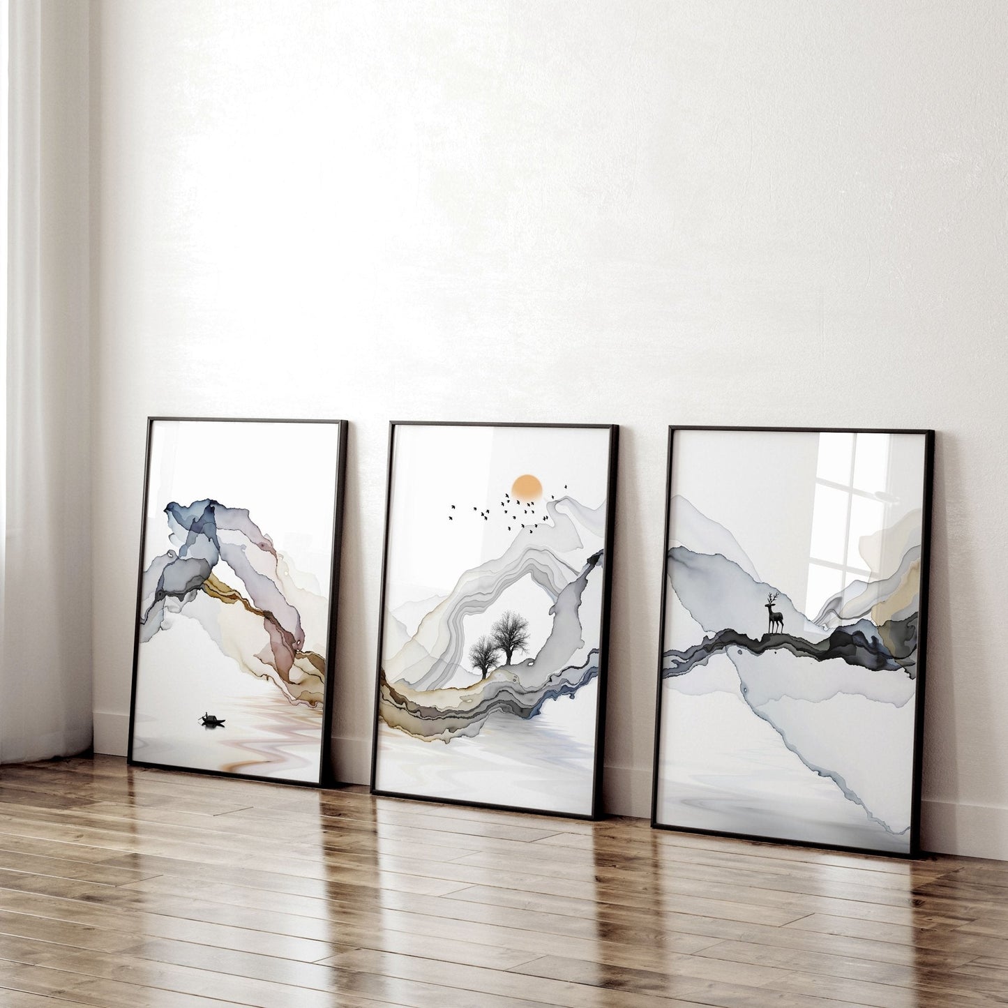 Home office wall decor | set of 3 wall art prints